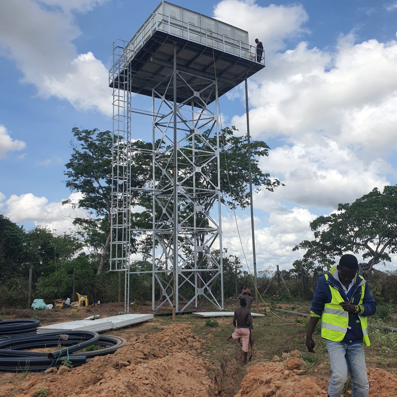 World Vision Kenya – Glass Reinforced Plastic Water Tank